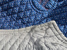 Boutis Provencal Bed Throw Stitching Anchor Marine Boat Sea Antique