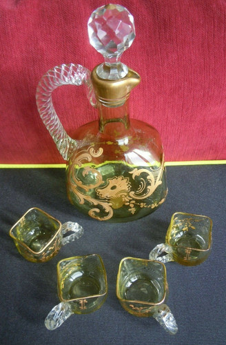 Service liqueur cristal