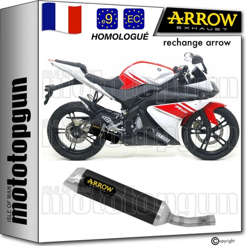 Arrow pot echappement - echappement, approuve