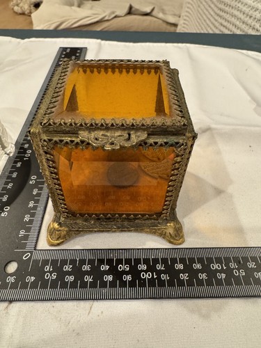 Vintage ormolu filigree - ormolu,