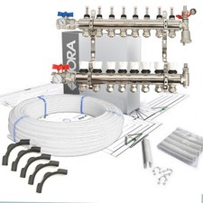 Kit Collecteur plancher chauffant hydraulique nourrice et tube PER Taille - Kit