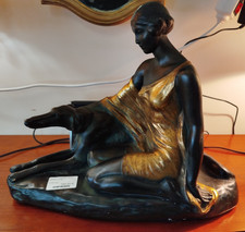 SCULPTURE PLATRE ART DECO