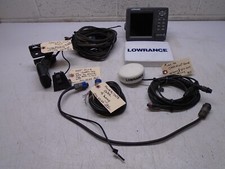 CC2 Lowrance LMS-525 C DF Fishfinder Cover GPS Unit Speedo Transducer w/ Cables