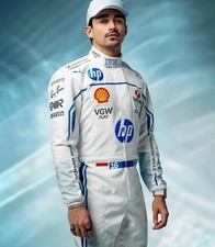 Charles Leclerc Go Kart racing Suit Level 2 Digital sublimation printed Suit.