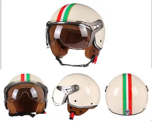 Casque moto vintage - casque,