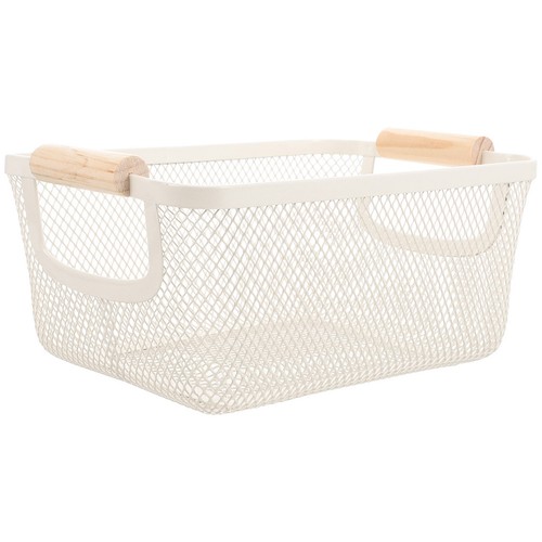 Panier métal grillage - en,