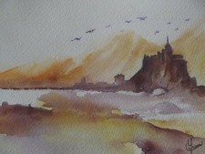 Aquarelle originale signée