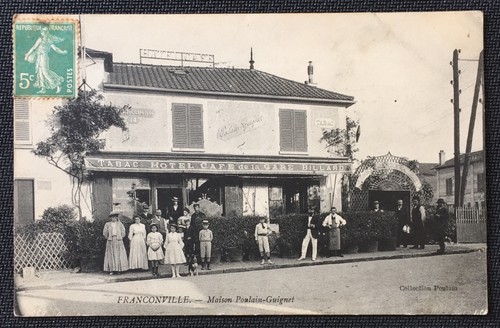 Cpa franconville maison - 95,, franconville,