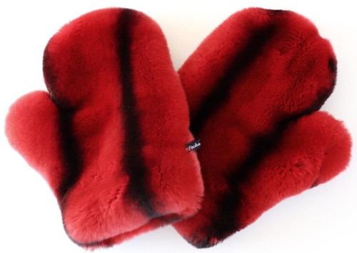 Gants fourrure rex - fourrure,