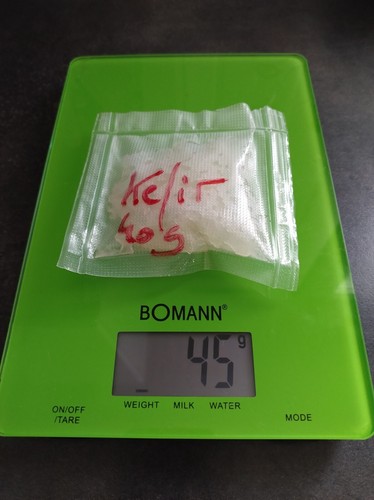 Water kefir grains - water, |