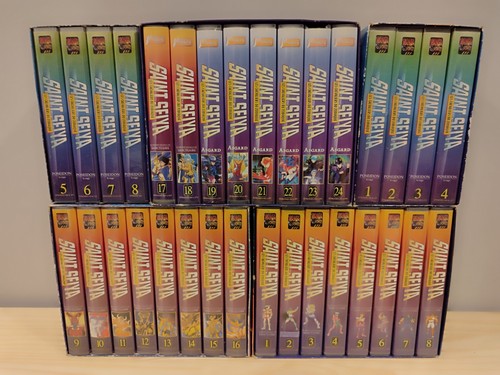 Collection vhs saint seiya - saint,