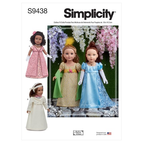 Simplicity 9438 poupées - simplicity,