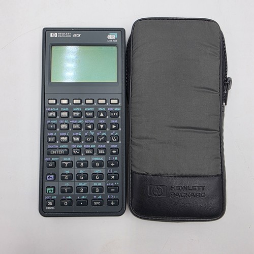 Hewlett packard 48gx 128k - hewlett, hp