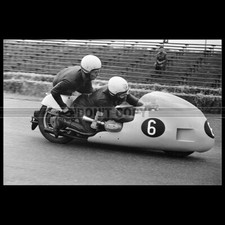 Photo M.000239 ATTENBERGER-SCHILLINGER BMW SIDECAR DUTCH TT GP 1968