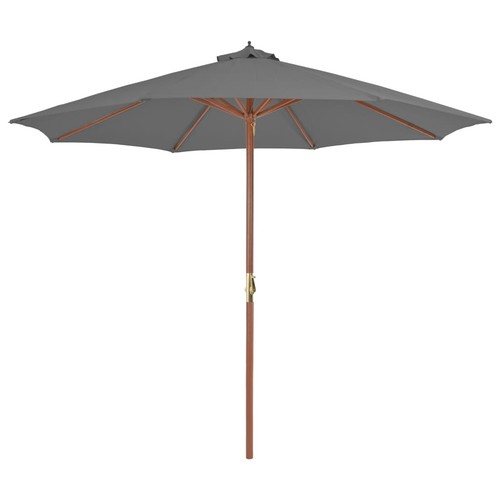 Parasol extérieur avec mât - d'extérieur,