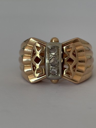 7909 bague tank jaune - bague,