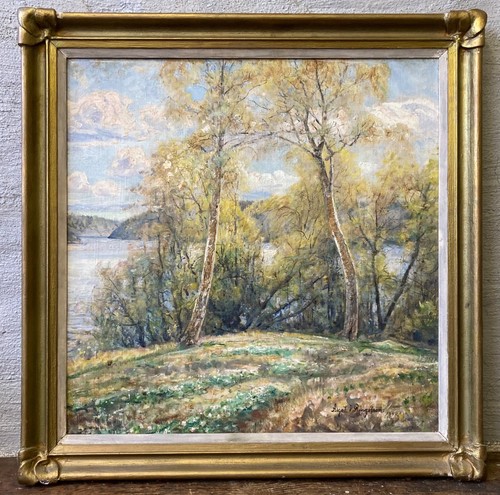 Peinture huile - à, l