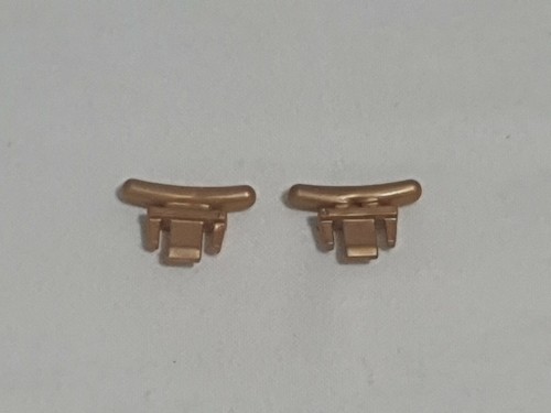 Attaches jaune taquets - or, ,