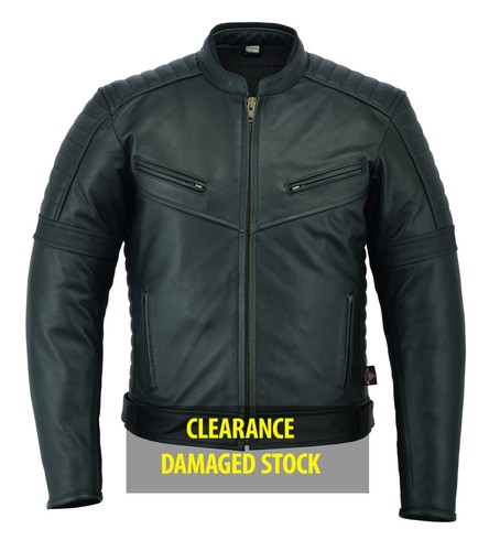 Veste moto cuir avec - moto,