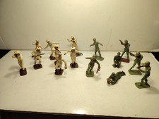 COFALU - LOT 15 MARINE SOLDIER NAVAL AND INFANTRY PEDESTRIAN IN WEAPON 1/30