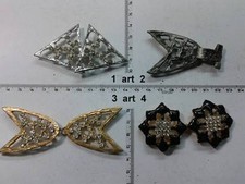 Bascule Bouton Bijoux de Gernouilles Fermoir Veste Buttons Aas Vintage Lot