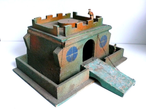 Rare ancien fort bois - ,