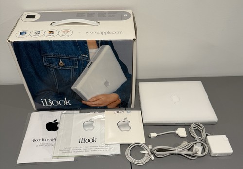 Apple ibook white - apple, mint