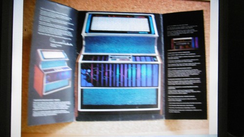 Flyer juke box rock ola - de,