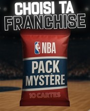 PACK MYSTÈRE NBA - 10 CARTES - ÉQUIPE AU CHOIX (ou pas)