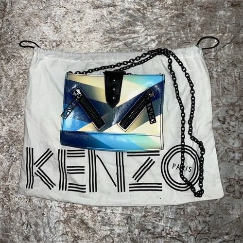 Kenzo sac bandoulière cuir - kenzo,