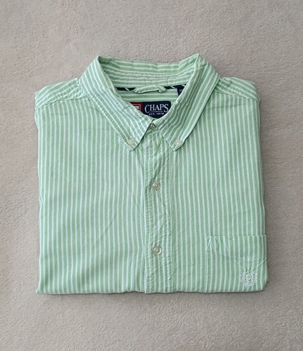 Chemise chaps vert rayures - chemise,