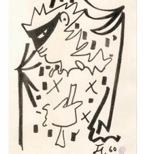 Jean Cocteau Drawing Nude Male Gay French Sketch Erotic Sailor Marin