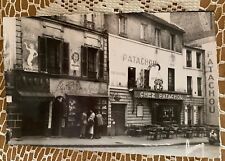 France RPPC Paris Cafe Chez Patachou Montmartre Real Photo Post Card 1940’s