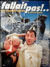 FALLAIT PAS - Affiche CinEma 120x160 PLIEE CAC0314