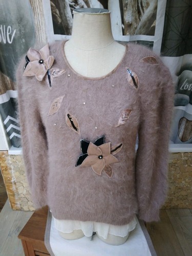 Magnifique pull doux angora - pull,