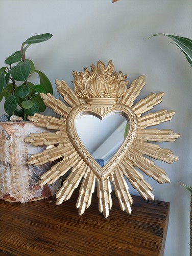 Miroir voto cœur - ex-voto, "cœur