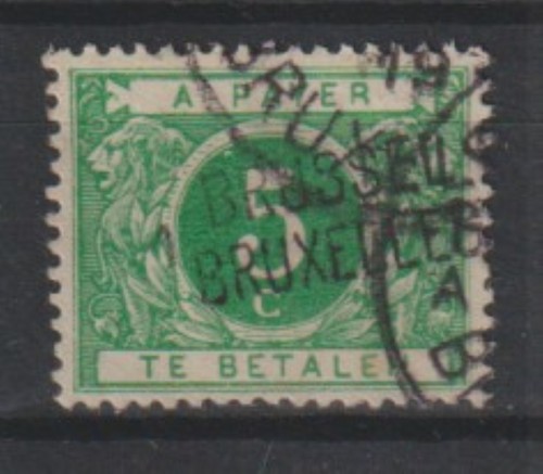 Belgium postage due - postage,