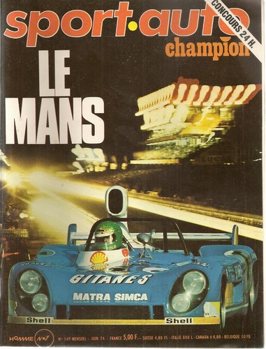 Sport auto 149 1974 espagne - sport,