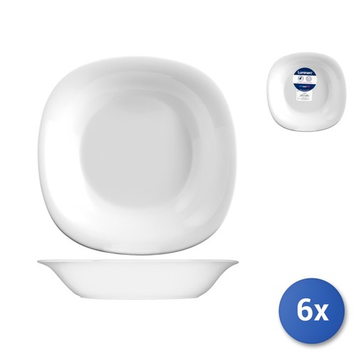 Assiettes verre opale - verre,