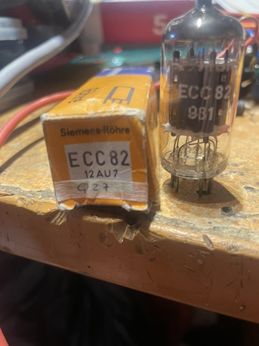 Tube ecc82 siemens neuf - ecc82,