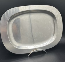 Set of 4 Stainless Steel Dishes - Professional Kitchenware or Serving