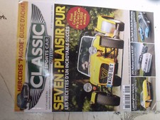 18$$ Revue Classic & Sports Car n°57 Caterham / Jaguar type E / 205 rallye ....