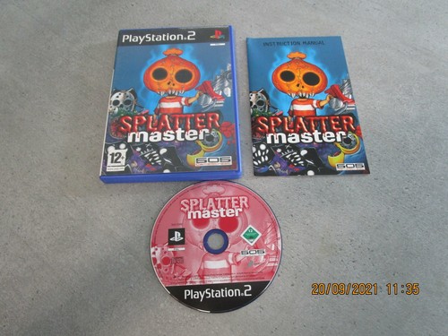 Rare jeu ps2 splatter - rare,