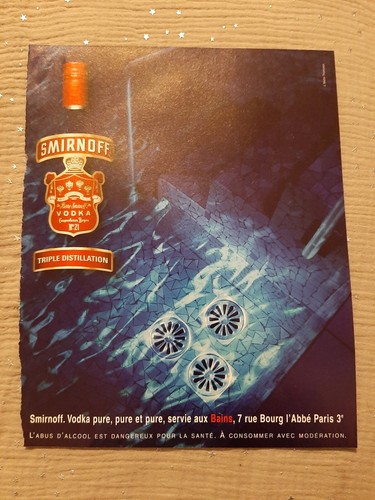Publicité presse vodka - presse,