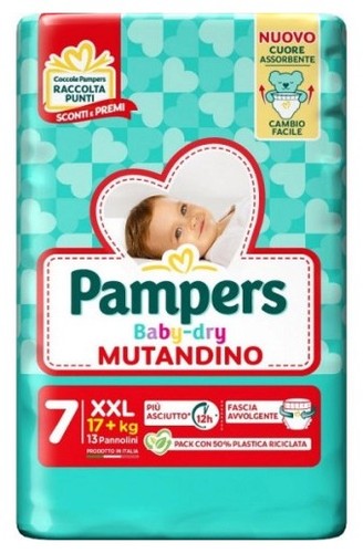 Pampers baby dry - 7, xxl