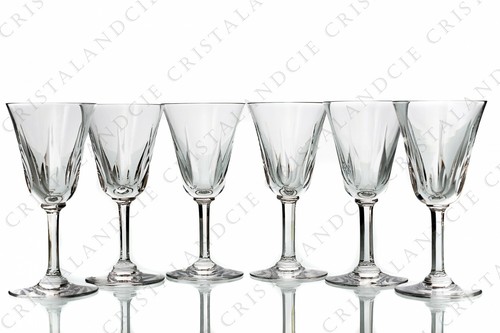 Six verres vin - six, à