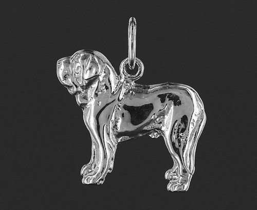 Pendentif dogue bordeaux - dogue, de