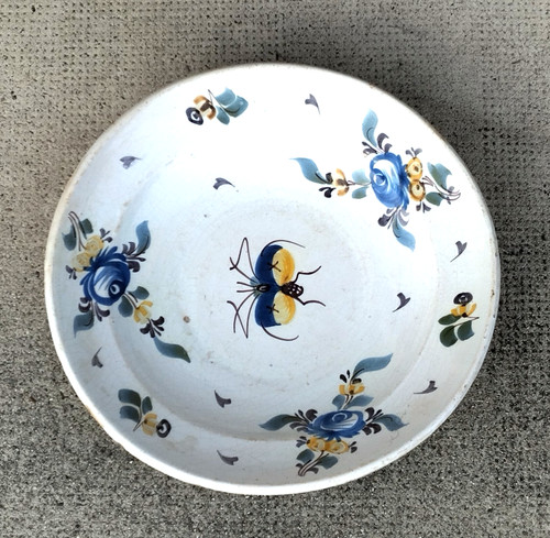 Ancienne assiette faience - ancienne,