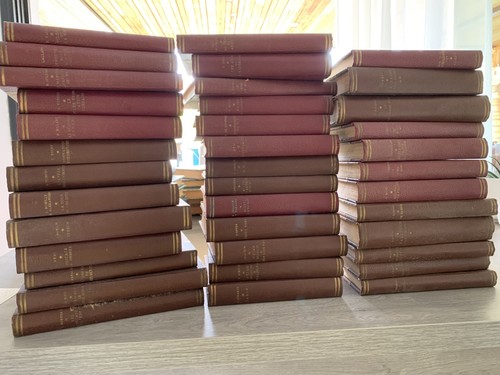 Lot livres reliés guerre - 38,