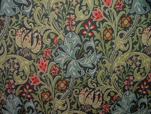 William morris doré lily bleu - william,